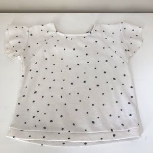 Zara polka top